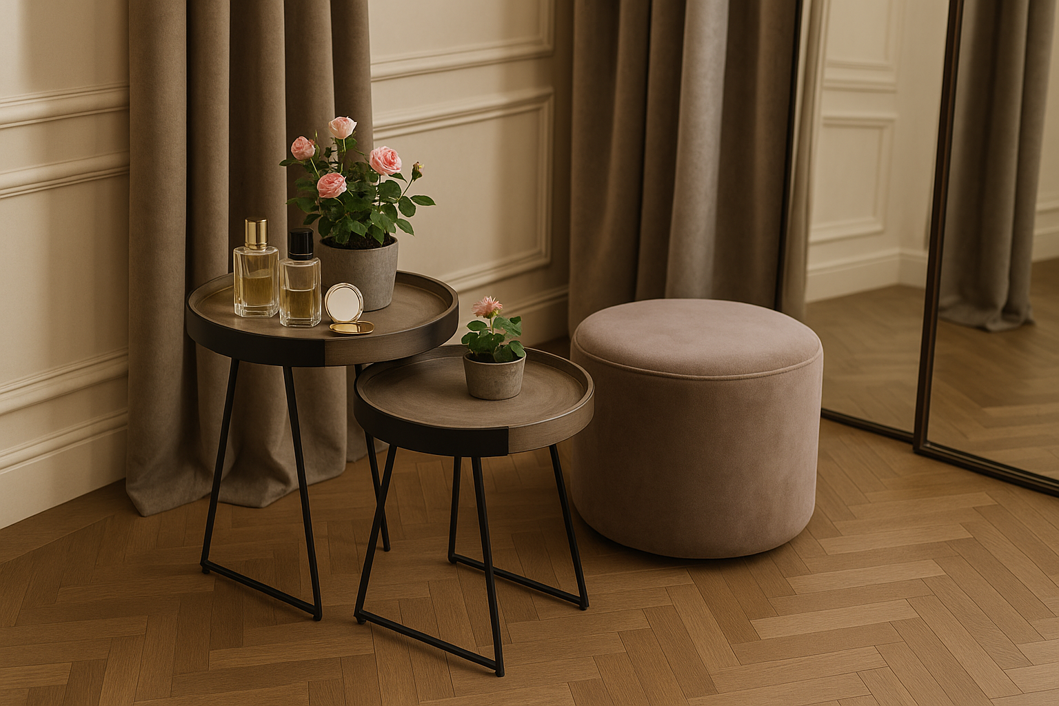 Oval Tray Side Table - Image 4