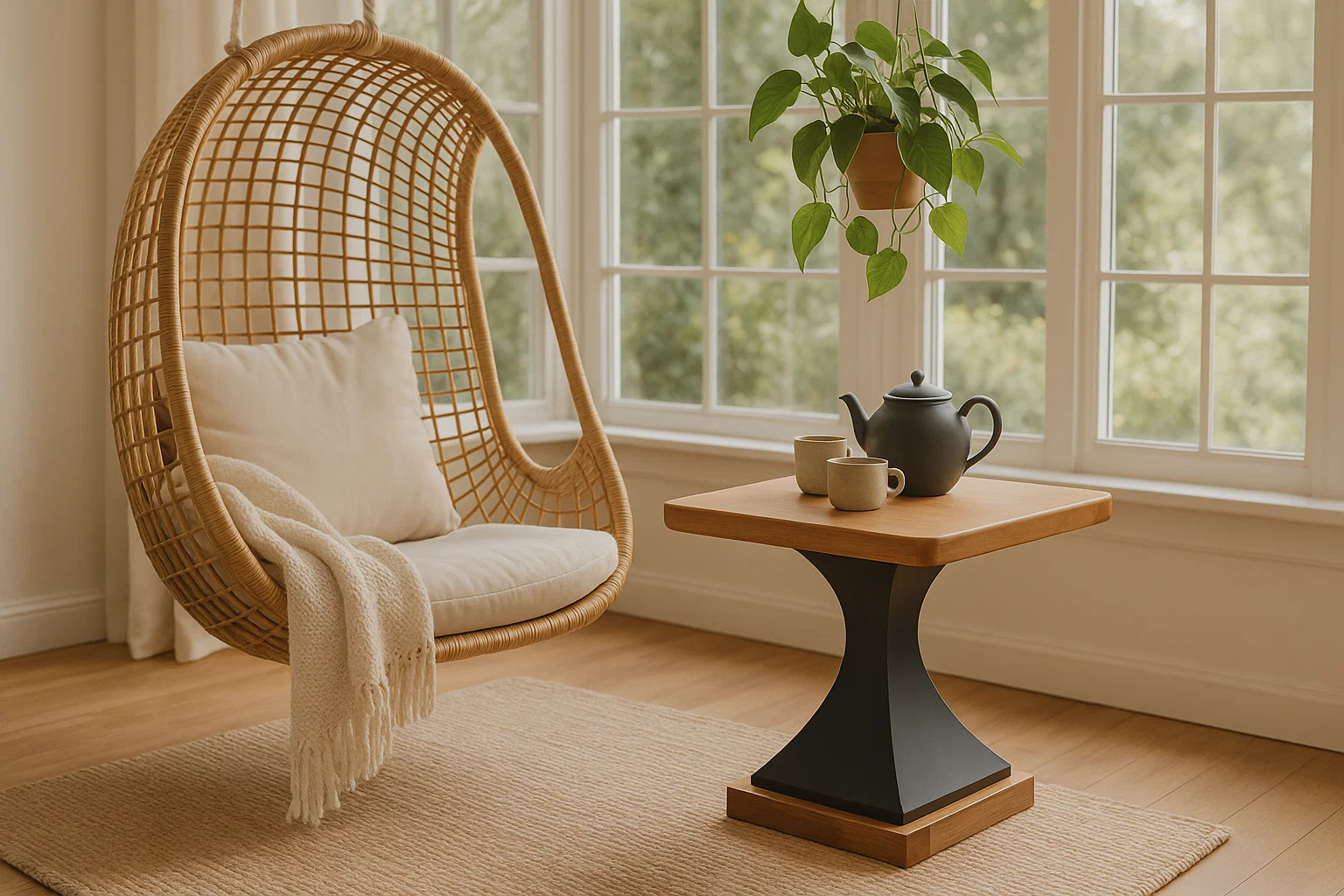 Modern Compact Table - Image 3