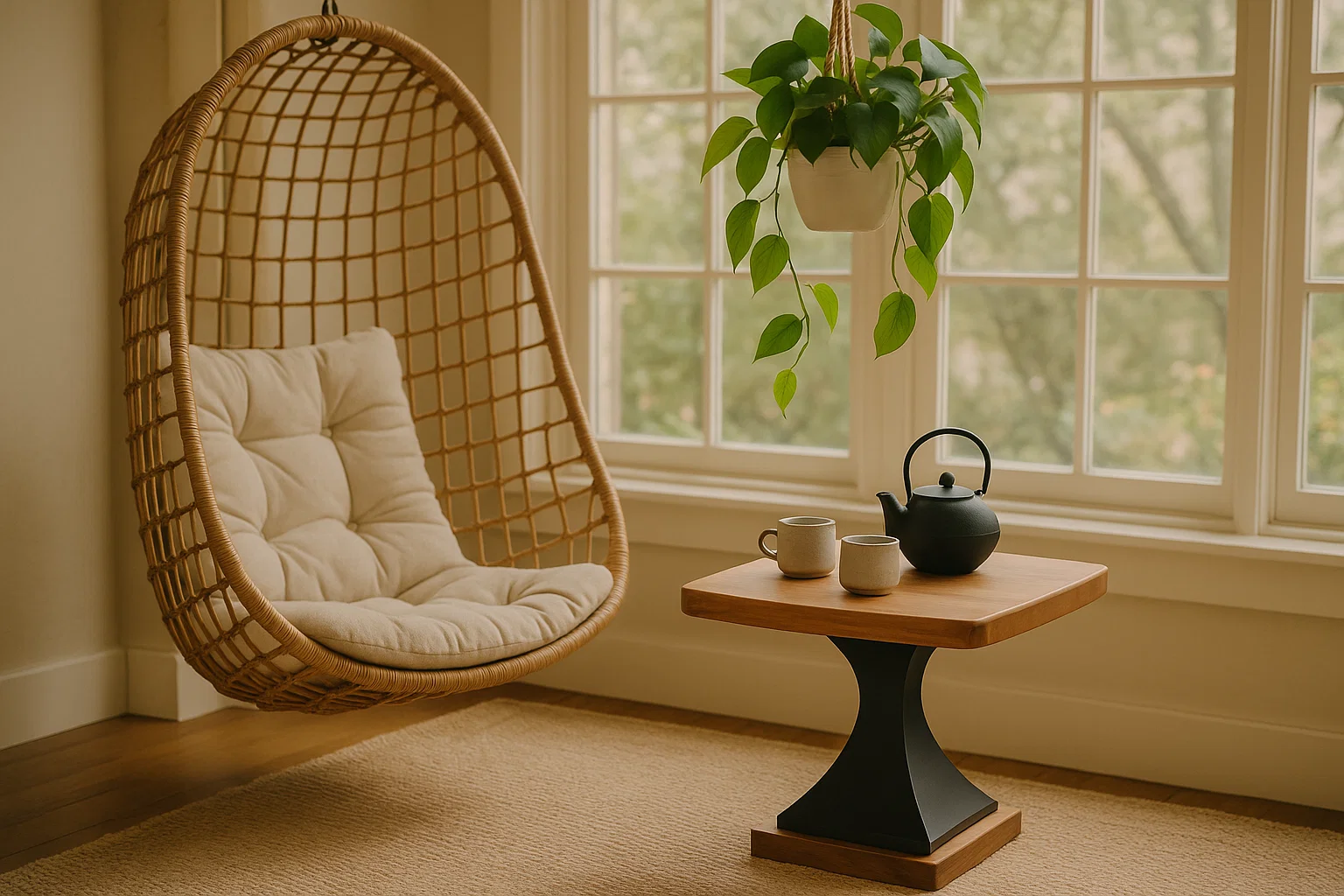 Modern Compact Table - Image 2