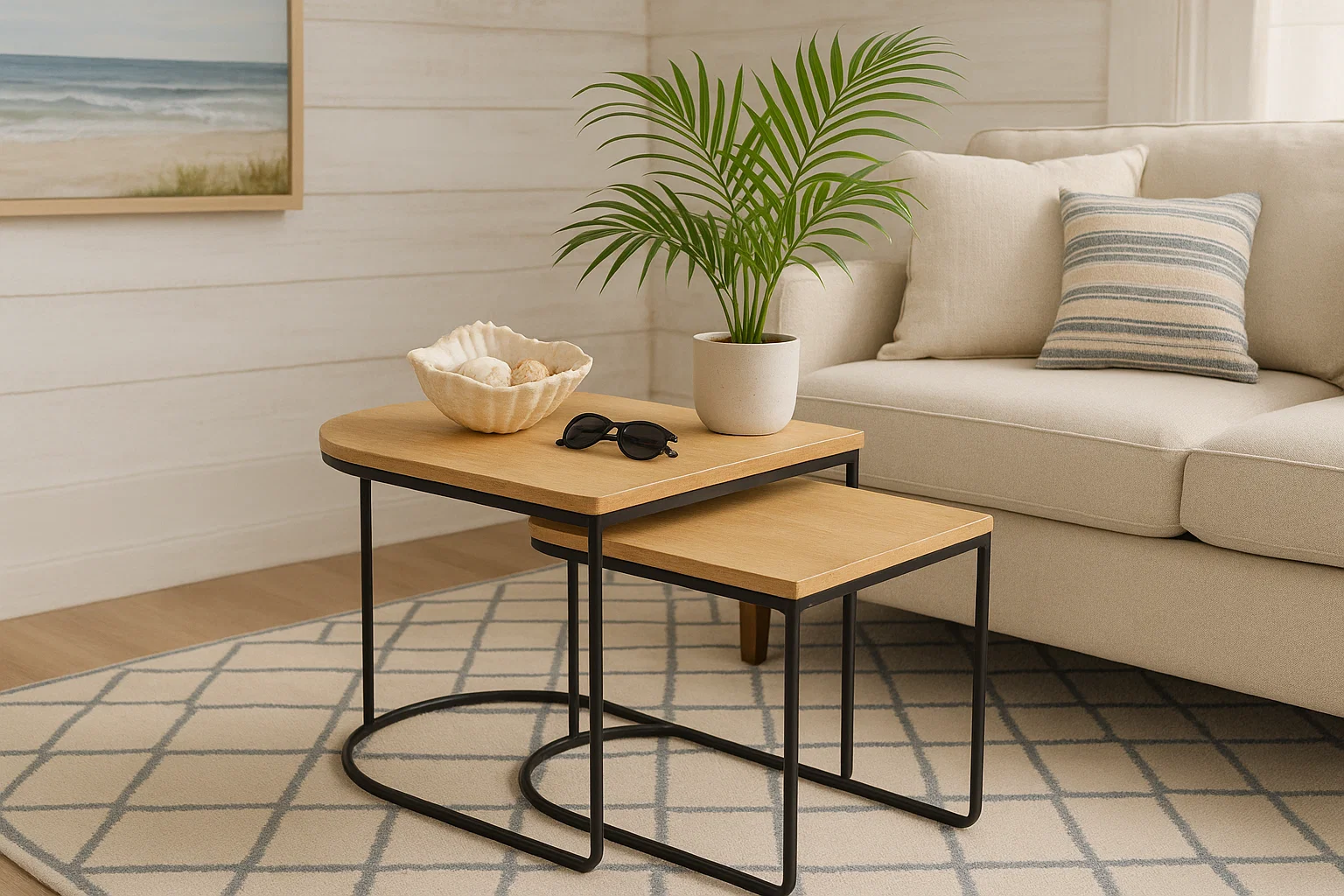 Engineered Style Side Table