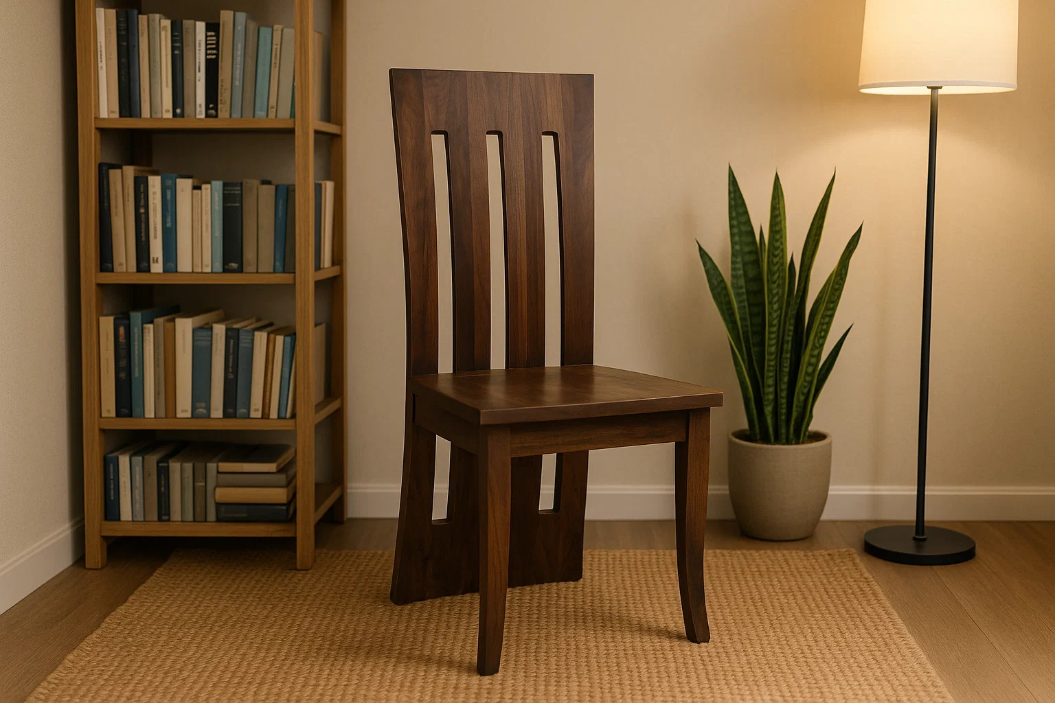 Sheesham Wood Wooden Chair - Image 3