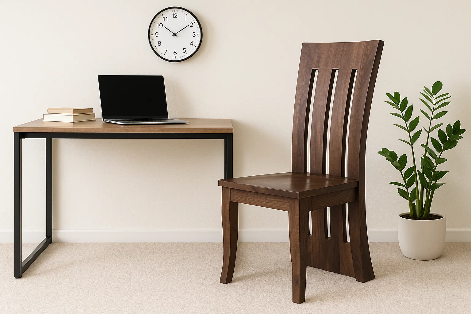 Sheesham Wood Wooden Chair - Image 2