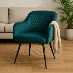 Contemporary Armchair – Velvet