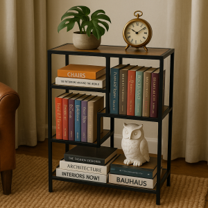 COMMERCIAL STYLE BOOKSHELF